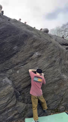 V0 Small Wall Left climbing video by Takuto Lehr