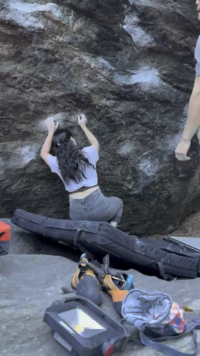 V5 A.D.H.D. climbing video by Joanne Lee